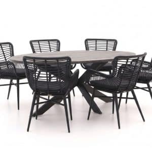 + 10 % Kassenrabatt | Intenso Asti/Fidenza oval 220 cm Gartenmöbel-Set 7-teilig