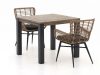 + 10 % Kassenrabatt | Intenso Asti/ROUGH-S 90 cm Gartenmöbel-Set 3-teilig