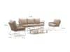 + 10 % Kassenrabatt | Intenso Isorella/Sarsina Sessel-Sofa Lounge-Set 4-teilig