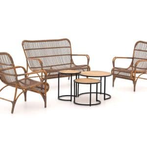 + 10 % Kassenrabatt | Intenso Napoli Stuhl-Bank Lounge-Set 6-teilig