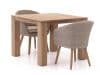 + 10 % Kassenrabatt | Intenso Tropea/ROUGH-X 100 cm Gartenmöbel-Set 3-teilig