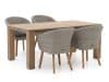 + 10 % Kassenrabatt | Intenso Tropea/ROUGH-X 180 cm Gartenmöbel-Set 5-teilig