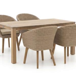 + 10 % Kassenrabatt | Intenso Tropea/ROUGH-X 180 cm Gartenmöbel-Set 5-teilig