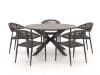 + 10 % Kassenrabatt | Manifesto Belpasso/Fidenza ø 149 cm Gartenmöbel-Set 6-teilig stapelbar