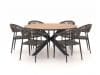 + 10 % Kassenrabatt | Manifesto Belpasso/Fidenza ø 149 cm Gartenmöbel-Set 7-teilig stapelbar