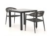 + 10 % Kassenrabatt | Manifesto Belpasso/La Fonte 90 cm Gartenmöbel-Set 3-teilig stapelbar