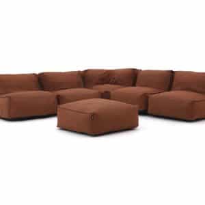 + 10 % Kassenrabatt | Manifesto Lonato Eck Sitzsack Lounge-Set 6-teilig