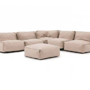 + 10 % Kassenrabatt | Manifesto Lonato Eck Sitzsack Lounge-Set 6-teilig