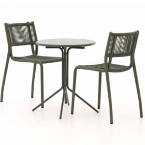 + 15 % Kassenrabatt | Manifesto Misurina/Aziano ø 60 cm Gartenmöbel-Set 3-teilig stapelbar