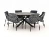 + 10 % Kassenrabatt | Manifesto Novara/Fidenza ø 149 cm Gartenmöbel-Set 7-teilig