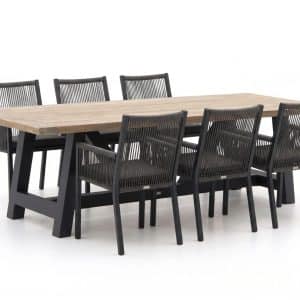 Manifesto Rivola/Bresimo 260cm dining tuinset 7-delig