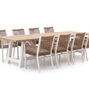 Manifesto Rivola/Bresimo 330cm dining tuinset 9-delig