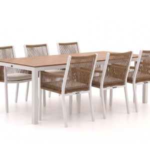 Manifesto Rivola/Fidenza 220cm dining tuinset 7-delig