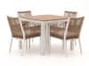 + 10 % Kassenrabatt | Manifesto Rivola/Fidenza 90 cm Gartenmöbel-Set 5-teilig