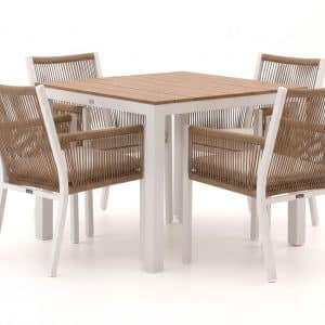 + 15 % Kassenrabatt | Manifesto Rivola/Fidenza 90 cm Gartenmöbel-Set 5-teilig