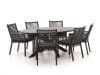 + 10 % Kassenrabatt | Manifesto Rivola/Fidenza oval 180 cm Gartenmöbel-Set 7-teilig