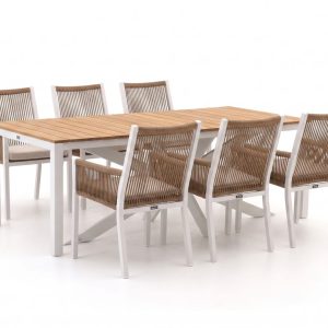 Manifesto Rivola/Furato 220cm dining tuinset 7-delig