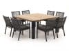 + 10 % Kassenrabatt | Manifesto Rivola/ROUGH-X 170 cm Gartenmöbel-Set 9-teilig