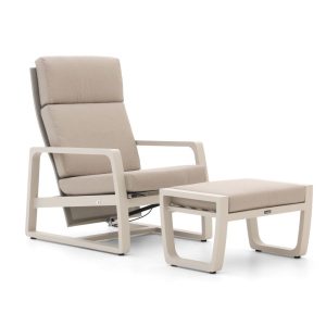 Manifesto Rubbiano Gartensessel mit Gartenhocker 2-teilig