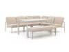 + 10 % Kassenrabatt | Manifesto San Teodoro/Sestino 160 cm Dining Ecklounge-Set 6-teilig
