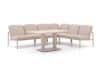 + 10 % Kassenrabatt | Manifesto San Teodoro/Usini 140 cm Dining Ecklounge-Set 5-teilig verstellbar