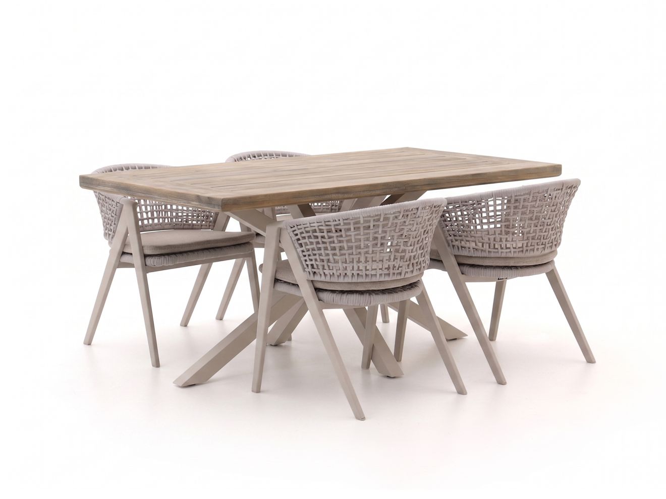 + 15 % Kassenrabatt | Manifesto Valsecca/Montorio 160 cm Gartenmöbel-Set 5-teilig