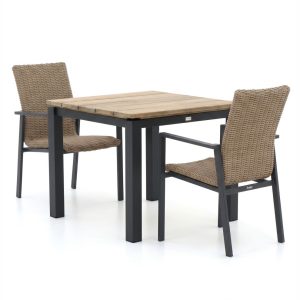 Manifesto Villongo/Lagundo 90cm dining tuinset 3-delig stapelbaar