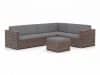 + 10 % Kassenrabatt | ROUGH-C Ecklounge-Set 5-teilig 6-Sitzer