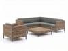 + 10 % Kassenrabatt | ROUGH-D Ecklounge-Set 5-teilig 6-Sitzer