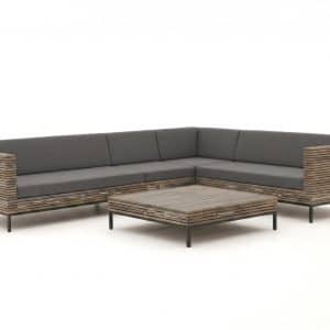 + 10 % Kassenrabatt | ROUGH-D Ecklounge-Set 5-teilig 6-Sitzer