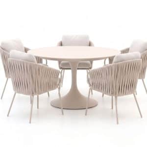 SUNS Dolce/Nova ø 150 cm Gartenmöbel-Set 6-teilig