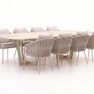 SUNS Dolce/Palermo 280 cm Gartenmöbel-Set 9-teilig