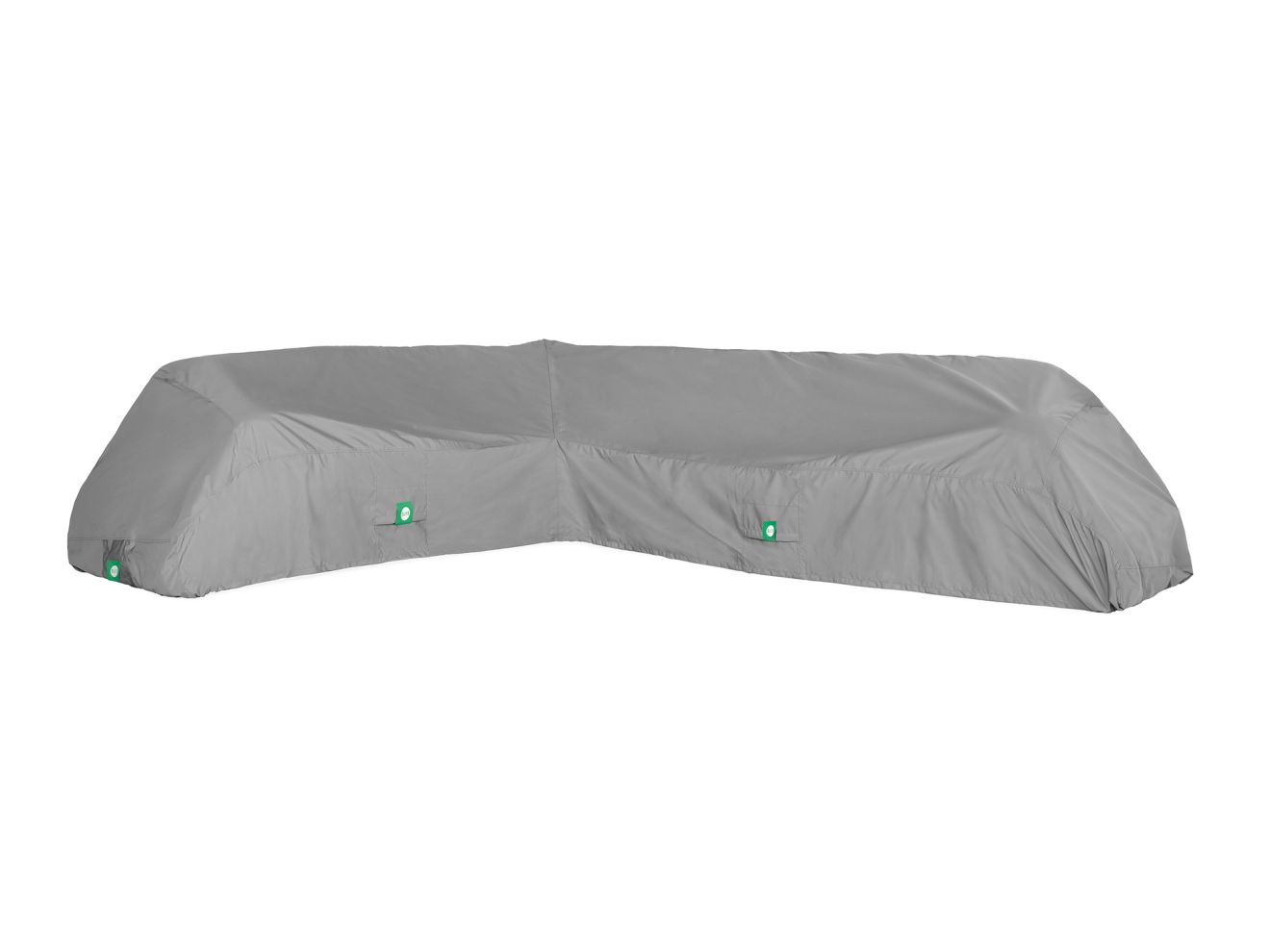 + 15 % Kassenrabatt | SUNS Gartenmöbelabdeckung C2 Ecklounge-Set links 268x344x90 cm