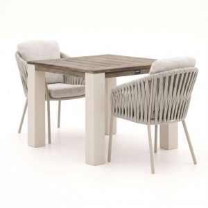 SUNS Nappa/ROUGH-X 100cm dining tuinset 3-delig