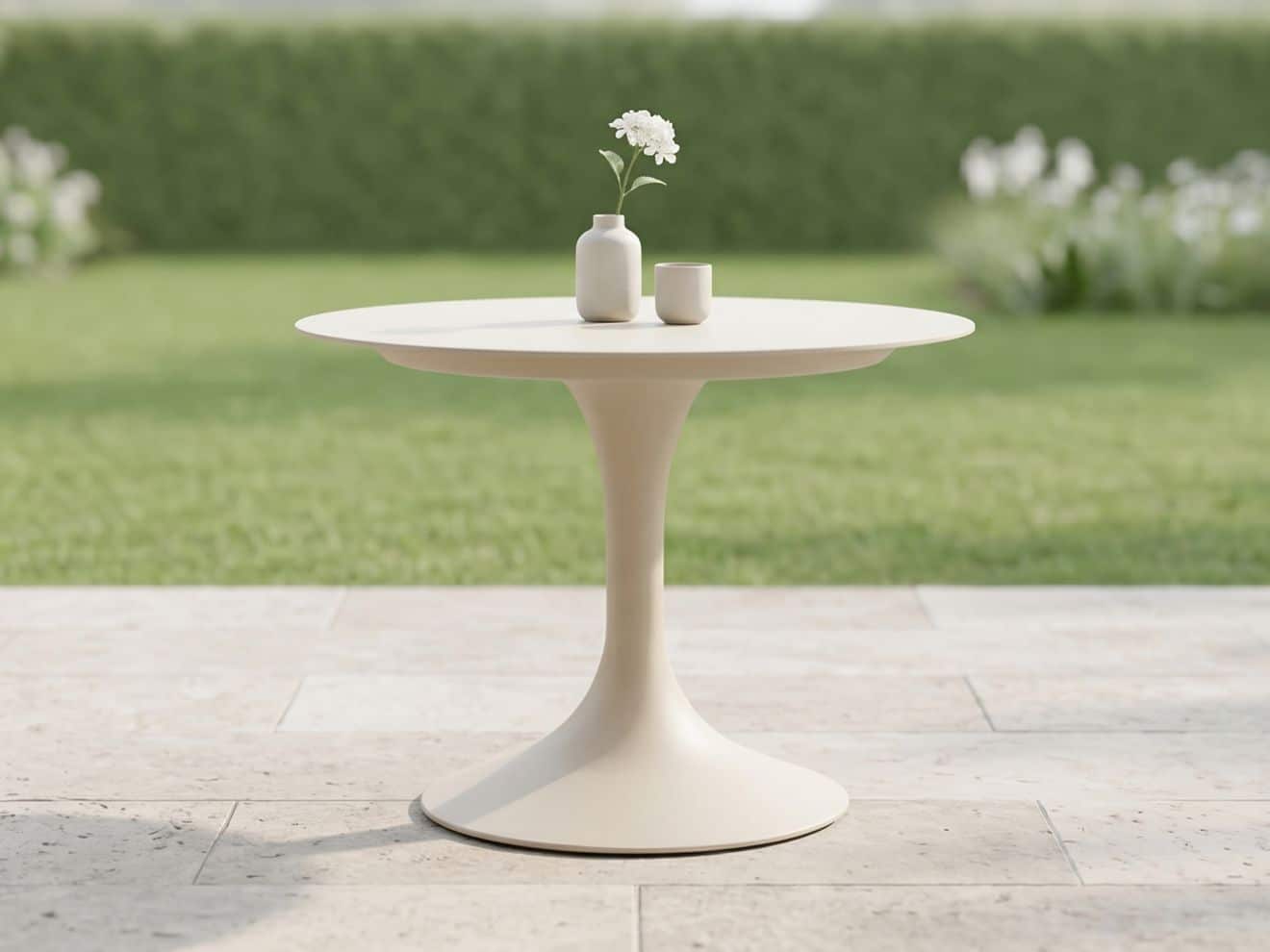 + 10 % Kassenrabatt | SUNS Nova Low Bartisch ø 130 cm (h: 95 cm)