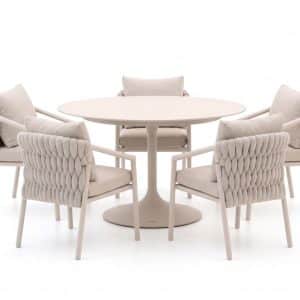 SUNS Sato/Nova ø 150 cm Gartenmöbel-Set 6-teilig