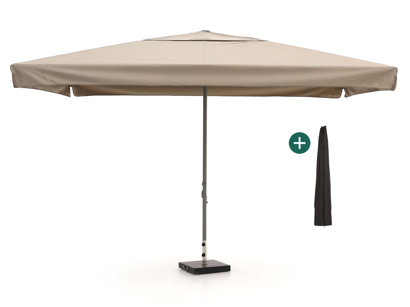 + 10 % Kassenrabatt | Shadowline Bonaire Sonnenschirm 400x300 cm
