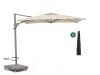 + 10 % Kassenrabatt | Shadowline Francisco Ampelschirm 260x260 cm