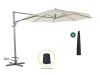+ 10 % Kassenrabatt | Shadowline Francisco Ampelschirm ø 330 cm