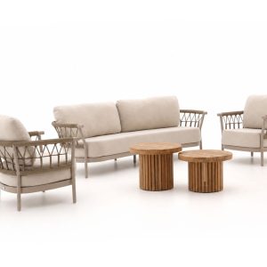 Tierra Outdoor Fresca/Marapa Sessel-Sofa Lounge-Set 5-teilig