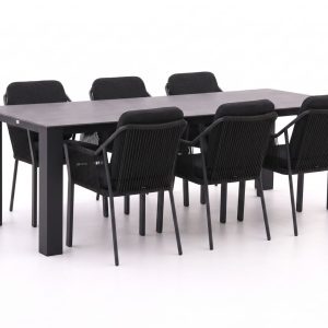Tierra Outdoor Liv/Lagundo 230cm dining tuinset 7-delig stapelbaar
