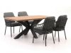 + 10 % Kassenrabatt | Tierra Outdoor Natal/Induno dänisch oval 180 cm Gartenmöbel-Set 5-teilig