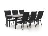 + 10 % Kassenrabatt | Bellagio Lugo/Fidenza 220 cm Gartenmöbel-Set 7-teilig stapelbar
