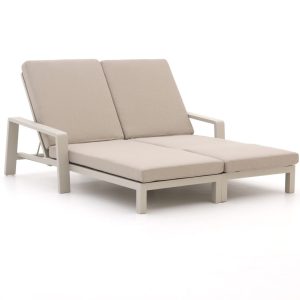 + 10 % Kassenrabatt | Bellagio Vazzola Gartenliegen-Set 2-teilig mit Rad