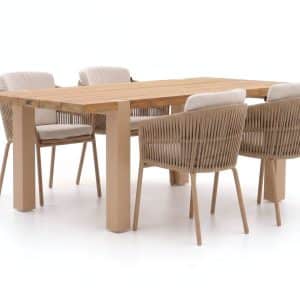 + 10 % Kassenrabatt | Hartman Sevilla/Almeria 200 cm Gartenmöbel-Set 5-teilig