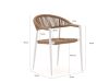 + 10 % Kassenrabatt | Manifesto Belpasso/Linosa 180 cm Gartenmöbel-Set 5-teilig stapelbar