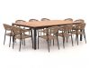 + 10 % Kassenrabatt | Manifesto Belpasso/Linosa 240x160 cm Gartenmöbel-Set 11-teilig stapelbar