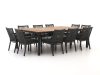 + 10 % Kassenrabatt | Manifesto Rivola/Linosa 240x160 cm Gartenmöbel-Set 11-teilig
