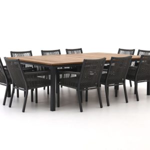 + 10 % Kassenrabatt | Manifesto Rivola/Linosa 240x160 cm Gartenmöbel-Set 11-teilig