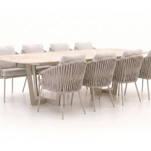 + 15 % Kassenrabatt | SUNS Dolce/Palermo 280 cm Gartenmöbel-Set 9-teilig
